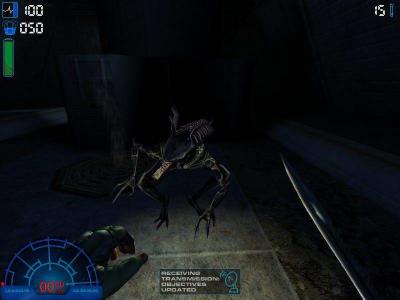 Screen ze hry Aliens vs. Predator 2