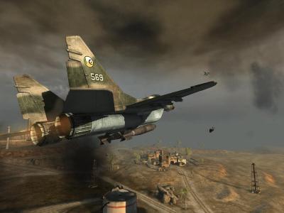 Screen ze hry Battlefield 2: Euro Force