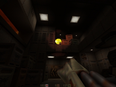 Screen ze hry Quake II Mission Pack: Ground Zero