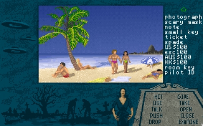 Screen ze hry Plan 9 From Outer Space