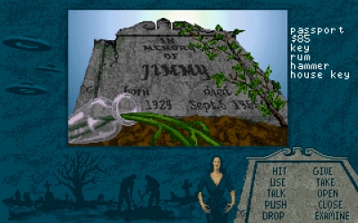 Screen ze hry Plan 9 From Outer Space