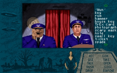 Screen ze hry Plan 9 From Outer Space