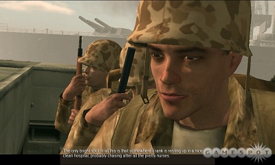Screen Medal of Honor: Pacific Assault