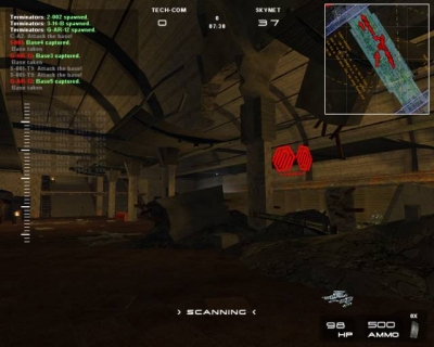 Screen ze hry Terminator 3: War of the Machines