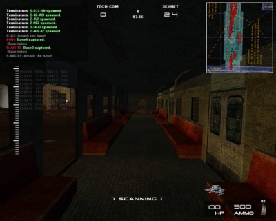 Screen ze hry Terminator 3: War of the Machines