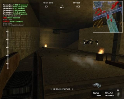 Screen ze hry Terminator 3: War of the Machines