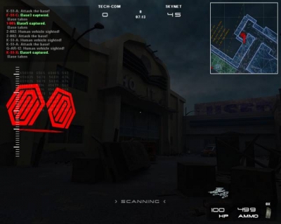 Screen ze hry Terminator 3: War of the Machines