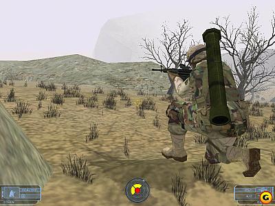 Screen ze hry Tom Clancys Ghost Recon: Desert Siege