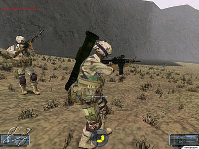 Screen ze hry Tom Clancys Ghost Recon: Desert Siege