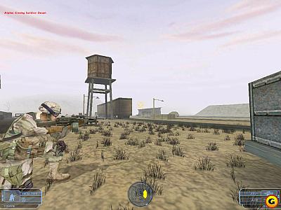 Screen ze hry Tom Clancys Ghost Recon: Desert Siege