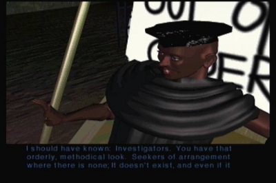Screen ze hry Hell: A Cyberpunk Thriller