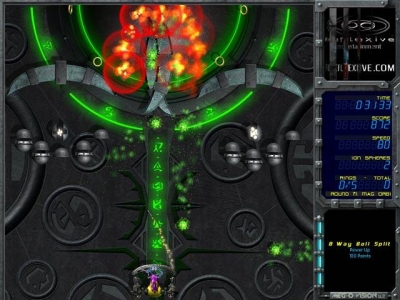 Screen ze hry Ricochet: Lost Worlds