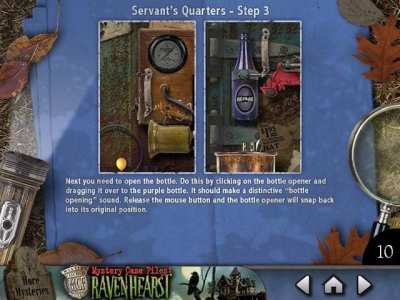 Screen ze hry Mystery Case Files: Ravenhearst