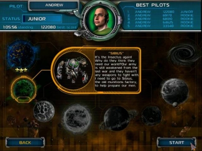 Screen ze hry Star Defender III