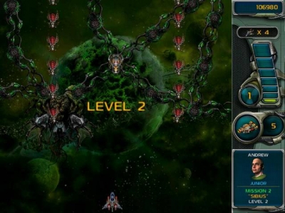 Screen ze hry Star Defender III