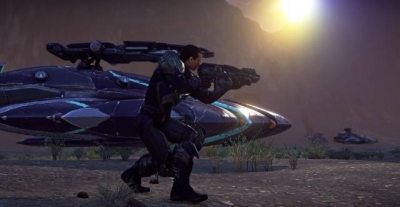 Screen ze hry PlanetSide 2