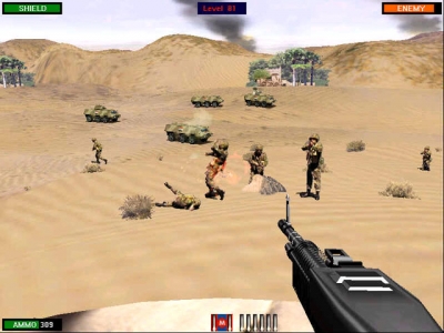 Screen ze hry Beach Head Desert War