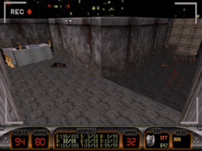 Screen ze hry Duke Nukem 3D: Plutonium Pak
