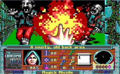 Screen ze hry Catacomb Abyss