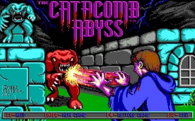 Screen ze hry Catacomb Abyss