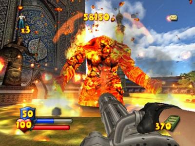 Screen ze hry Serious Sam