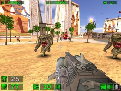 Screen ze hry Serious Sam