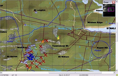 Screen Falklands War: 1982, The