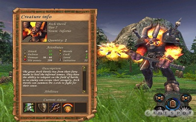 Screen Heroes of Might and Magic V