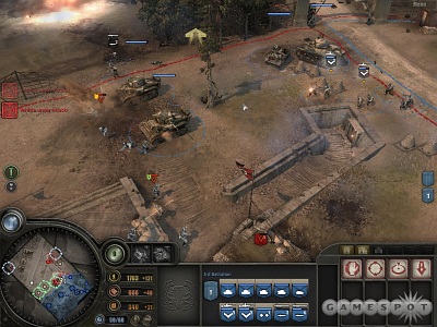 Screen Company of Heroes: Opposing Fronts