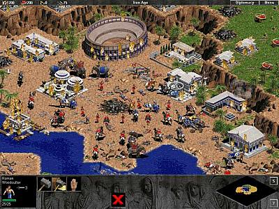 Screen ze hry Age of Empires: The Rise of Rome