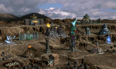 Screen ze hry Heroes of Might and Magic IV