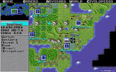 Screen ze hry Civilization