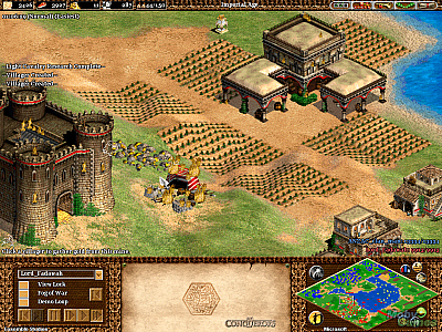 Screen ze hry Age of Empires II: The Conquerors