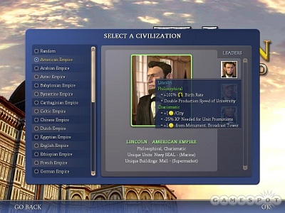 Screen Civilization IV: Beyond the Sword
