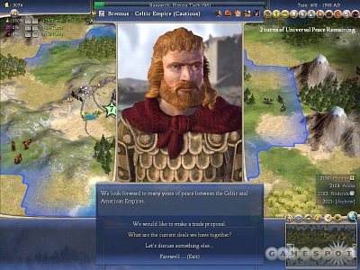 Screen Civilization IV: Beyond the Sword