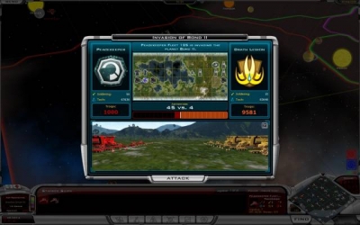 Screen ze hry Galactic Civilizations II: Dread Lords