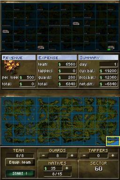 Screen ze hry Jagged Alliance