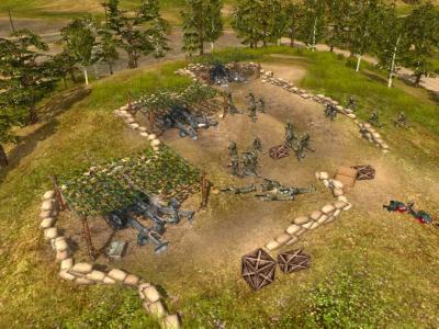 Screen ze hry Codename: Panzers, Phase One