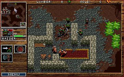 Screen ze hry Warcraft: Orcs & Humans