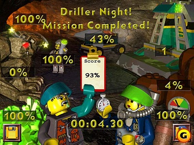 Screen LEGO Rock Raiders