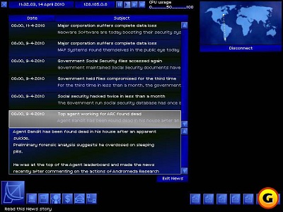 Screen Uplink: Hacker Elite