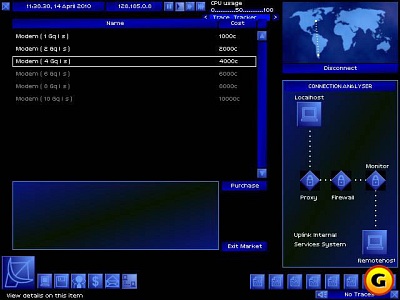 Screen Uplink: Hacker Elite