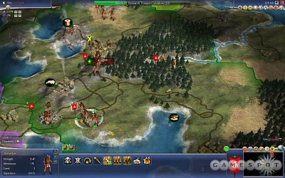 Screen Civilization IV: Warlords