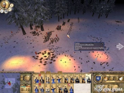 Screen ze hry Rome: Total War - Barbarian Invasion