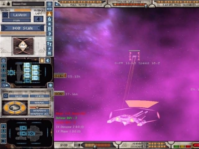 Screen ze hry Star Trek: Starfleet Command: Orion Pirates