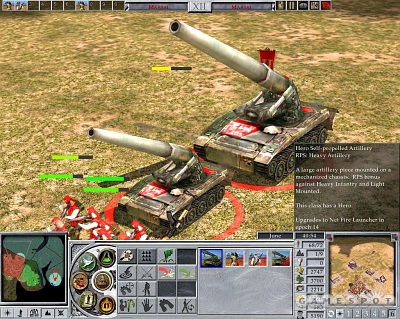 Screen Empire Earth II: The Art of Supremacy