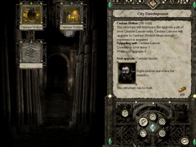 Screen ze hry Disciples II: Rise of the Elves