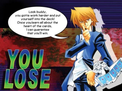 Screen ze hry Yu-Gi-Oh! Power of Chaos: Joey the Passion