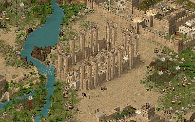Screen ze hry Stronghold Crusader