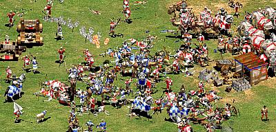 Screen ze hry Age of Empires II: The Age of Kings